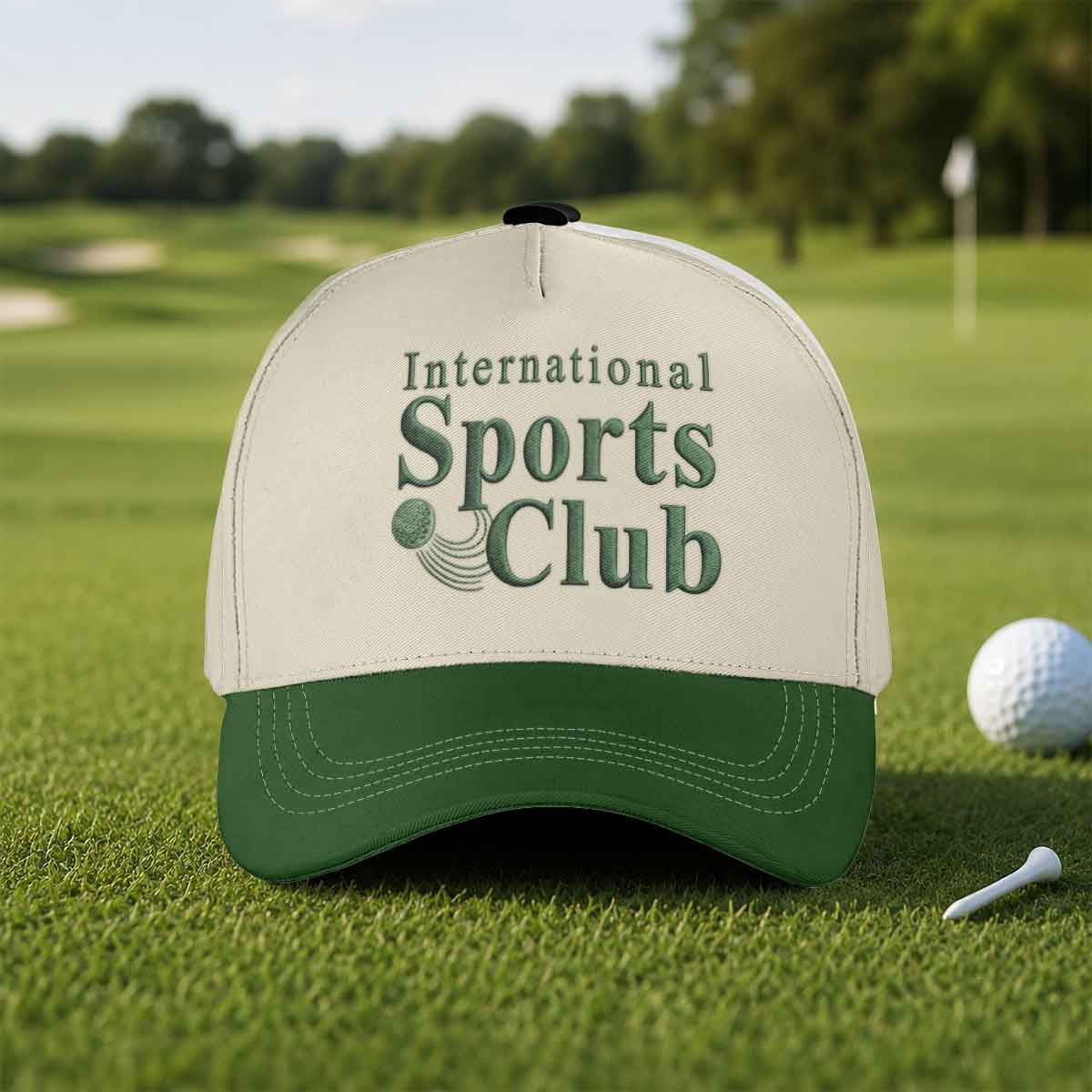 International Sports Club Hat - Funny Golf Gift for Golfers golf hat