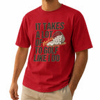 It Takes A Lot Of To Golf Like I Do Unisex T-Shirt - Funny Saying Golf Graphic Tee