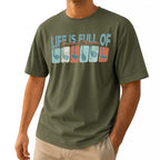 Life Is Full Of Important Choices Golf Unisex T-Shirt - Funny Golf Clubs Graphic Tee