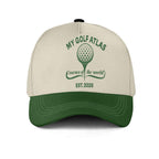 My Golf Atlas Courses of the World Hat - Funny Golf Gift for Golfers