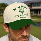 My Golf Atlas Courses of the World Hat - Funny Golf Gift for Golfers