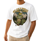 No Golf Today Funny Frog Unisex T-Shirt - Funny Golfing Graphic Tee