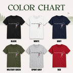 No Golf Today Stick Figure Unisex T-Shirt - Funny Golfing Shirt