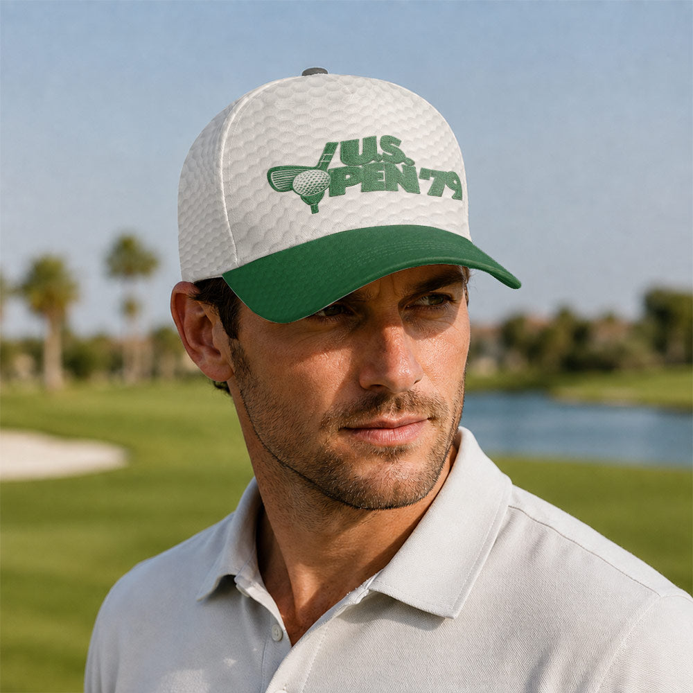 Vintage US Open 79 Golf Hat - Funny Golf Gift for Golfers