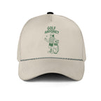 Vintage Golf Anyone Cartoon Rope Hat - Funny Golf Gift for Golfers golf hat