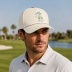 Vintage Golf Anyone Cartoon Rope Hat - Funny Golf Gift for Golfers
