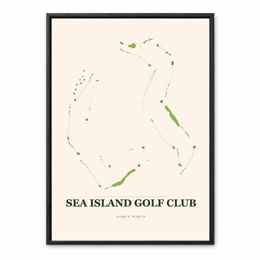 Sea Island course map in British Columbia Canada