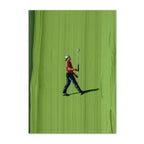 The Beatles’ 1967-1970 copy vintage golf poster, retro golf wall art
