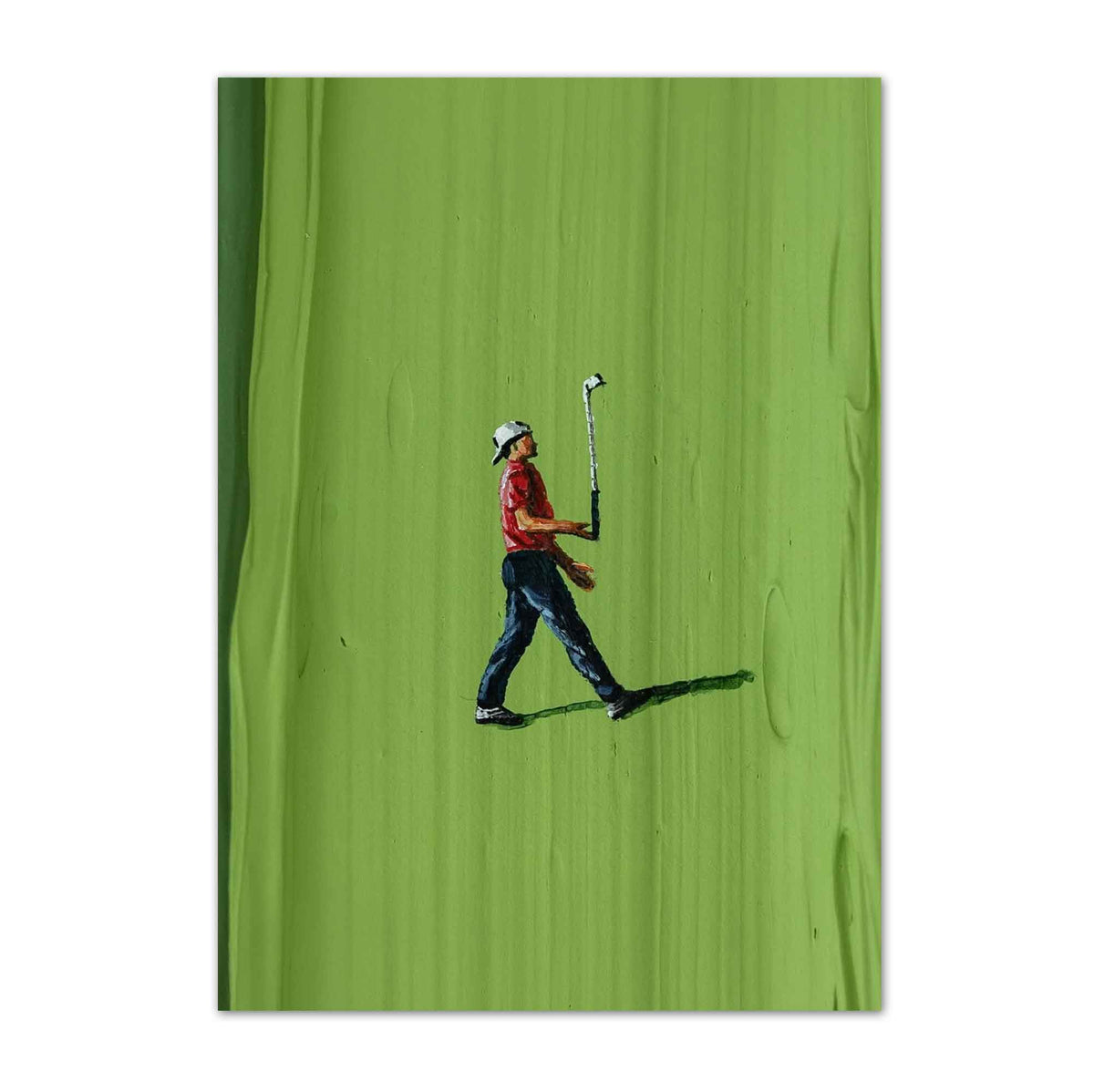 The Beatles’ 1967-1970 copy vintage golf poster, retro golf wall art