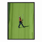 The Beatles’ 1967-1970 copy retro golf art print