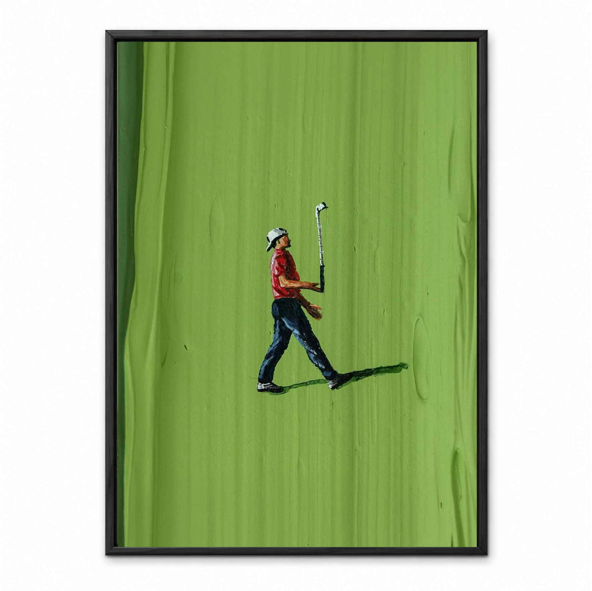 The Beatles’ 1967-1970 copy retro golf art print