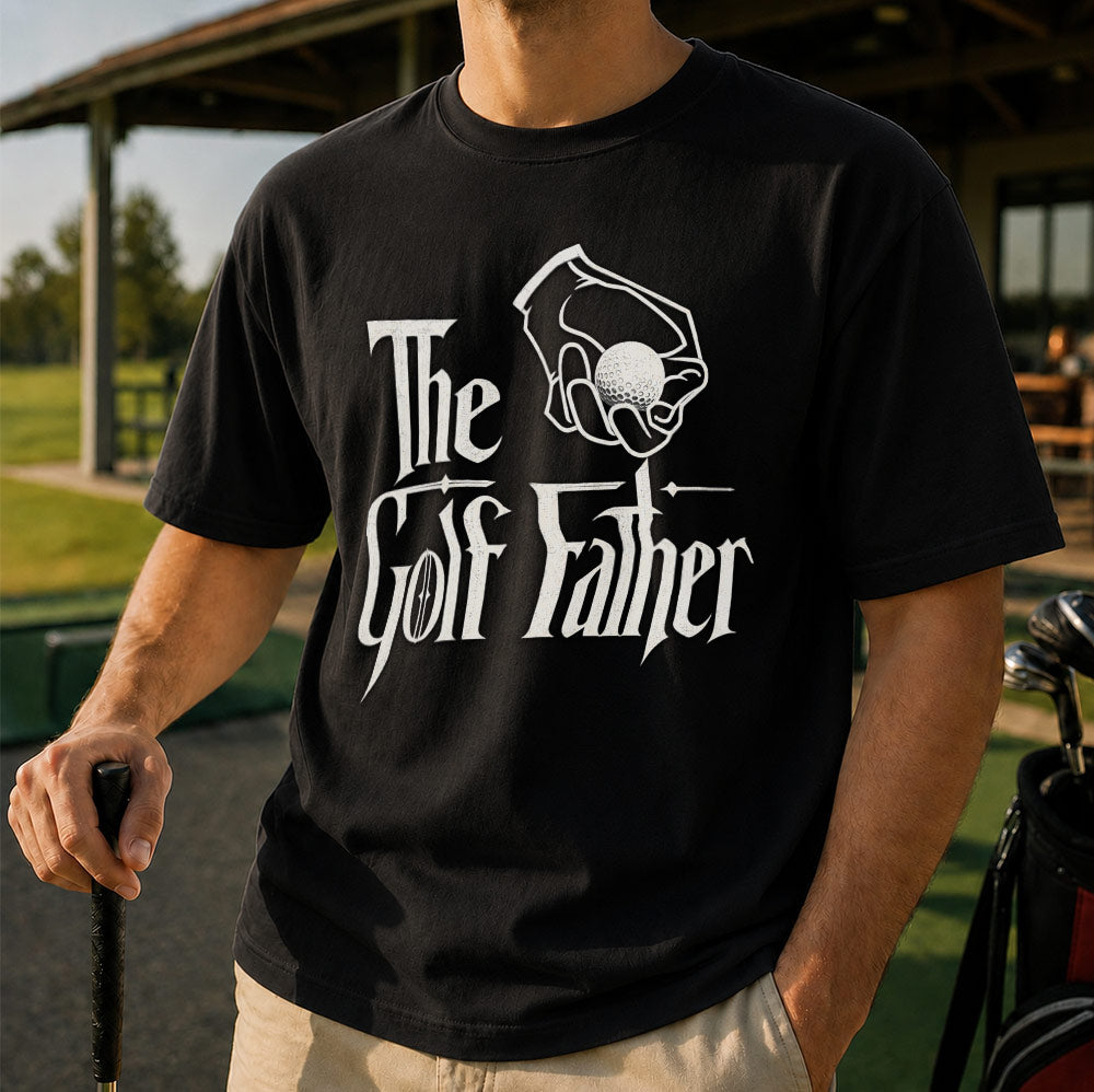 The Golf Father Unisex T-Shirt - Funny Godfather Parody Golf Graphic Tee