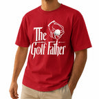 The Golf Father Unisex T-Shirt - Funny Godfather Parody Golf Graphic Tee