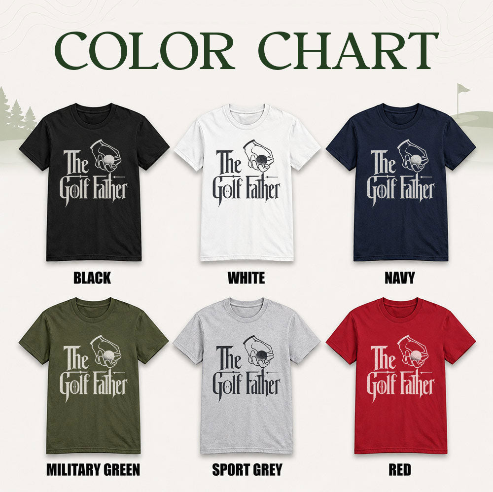 The Golf Father Unisex T-Shirt - Funny Godfather Parody Golf Graphic Tee