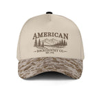 American Backcountry Co Est 1776 Hat - Funny Golf Gift for Golfers golf hat