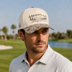 American Backcountry Co Est 1776 Hat - Funny Golf Gift for Golfers