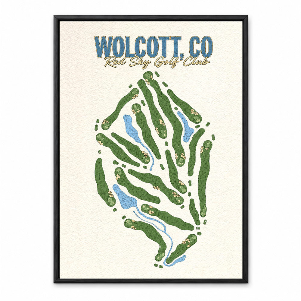 WOLCOTT CO course map in New York USA