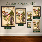 Vintage Golf Pin Up Girl Vintage Golf Poster | Retro Golf Wall Art Decor