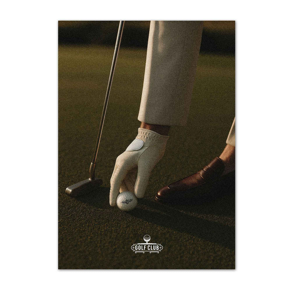 Vintage Golf Club vintage golf poster, retro golf wall art
