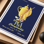 Vintage 1945 PGA Championship Vintage Golf Poster | Retro Golf Wall Art Decor